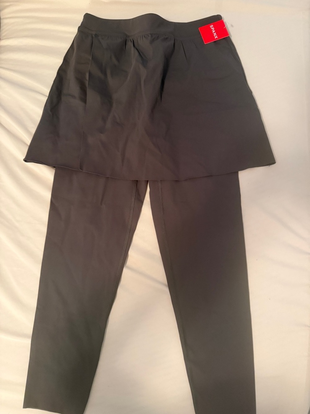SPANX dark palm Skirted Leggings